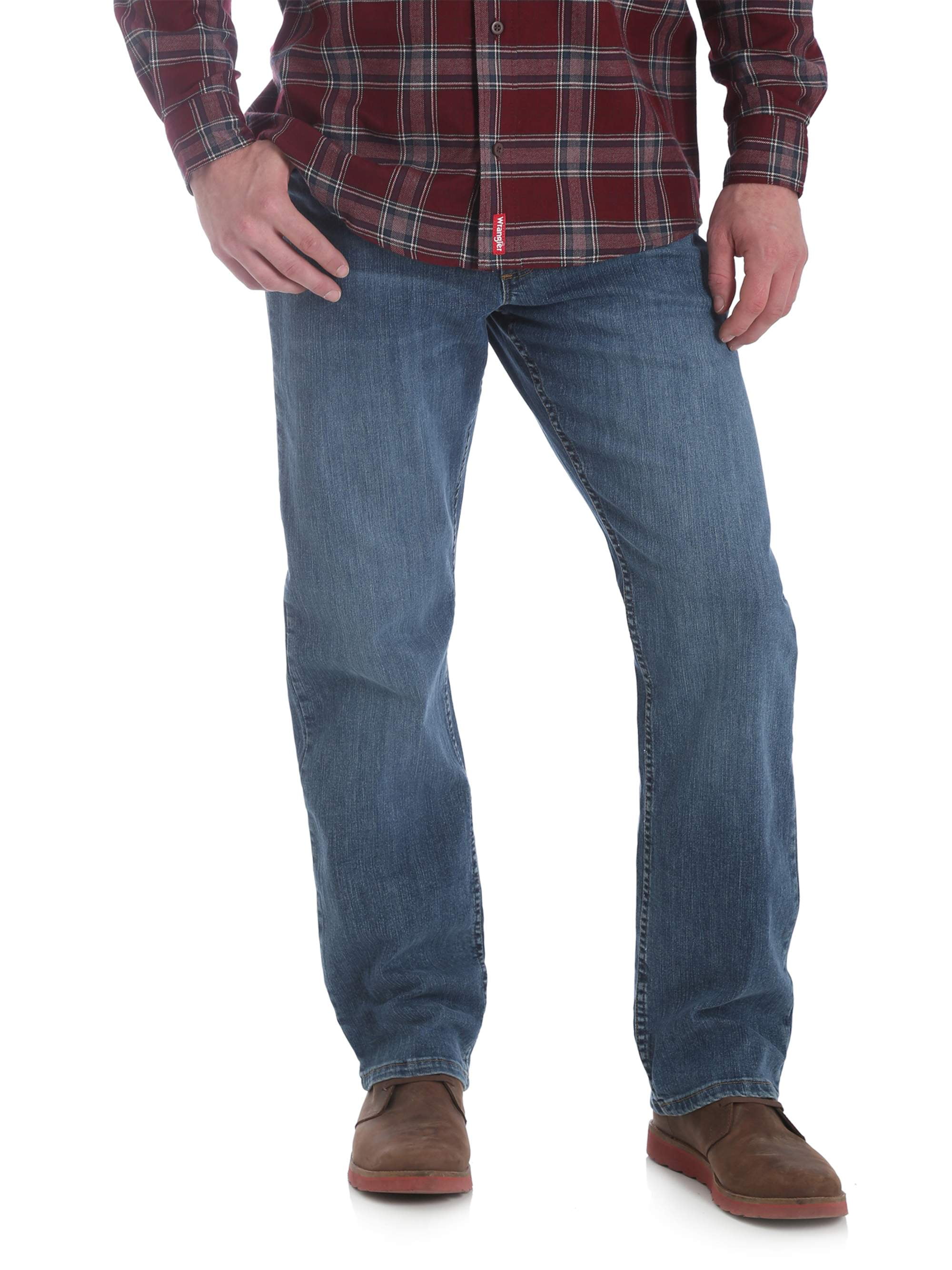 wrangler big men's 5 star relaxed fit jean with flex