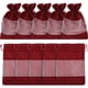 thumbnail image 1 of KAKOWELY 10 bolsas de regalo portátiles con cordón, bolsas de regalo con ventana, bolsas de almacenamiento de arpillera, 1 of 5