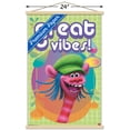thumbnail image 3 of DreamWorks Trolls - Vibes Wall Poster with Wooden Magnetic Frame, 22.375" x 34", 3 of 3