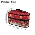 thumbnail image 6 of HELLHERO Garment Steamer Case Protective Travel Steamer Bag Steam Iron Carrying Case Lightweight Travel Bag Christmas Tree Design, Case Only, 6 of 6