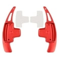 thumbnail image 2 of Levas de cambio en el volante para Mercedes-Benz A C E ML 12-15 Aluminio Rojo, 2 of 11
