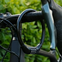 Clearance! Combination Bike Cable Lock - 4 Digit Coiled Security Resettable Cable Lock, Anti-Theft Accessories for Mountain Bike, Road Bike, Electric Bicycle, Scooter