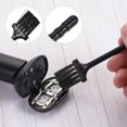 thumbnail image 2 of Uxcell 4Pcs Shaver Cleaning Brush Tools Black with 5.2 inch Plastic Handle, 2 of 5
