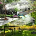 thumbnail image 4 of 26ft Tube Outdoor Misting Fan Kit, Water  Spray Ring Fan Misting Tube Cooling System For Hot Summer Days, 4 of 8