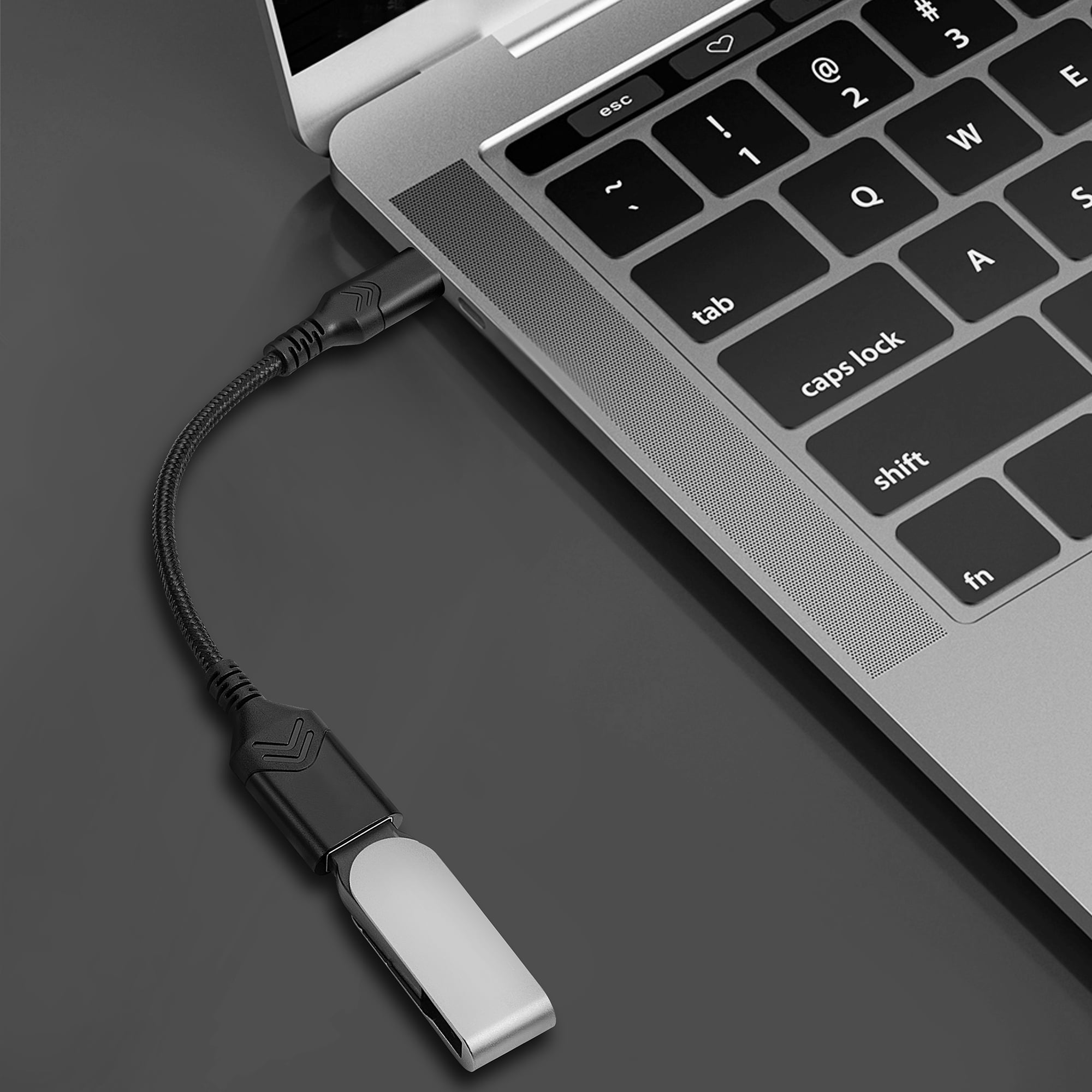 Lonian Type C Male to USB 3.0 A Female Cable, Blue