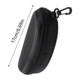 thumbnail image 2 of Elliptical Glasses Storage Jewelry Organizer Holder Compact Lightweight Protective Pouch Container Tray Display for Reading Spectacles Travel Home Desk, 2 of 2