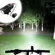 thumbnail image 1 of Luz de bocina solar recargable, sensor de luz inteligente, 120dB, luz para bicicleta, 1 of 6
