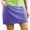 Iris Blue, variant on Monterey Club Women's Solid Emboss Texture Knit Skirt #2842