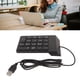thumbnail image 5 of Mini Teclado Numérico Con Cable Ergonímico, 18 Teclas, Teclado Numérico de Escritura Silenciosa USB para PC, Portátil, Banqueros de Escrito, 5 of 7