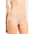 thumbnail image 5 of 6 Packs of SOFRA Women's Nylon Mid Rise Lace Hipster Panty Underwear - Style#6, 5 of 7