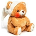 thumbnail image 2 of Paws for Prayer Bear “He’s Got The Whole World” NEW Cuddle Barn Light Sings 10”, 2 of 5