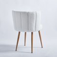 thumbnail image 6 of MAYEERTY Modern White Dining Chairs Set of 2 - For Dining/Living Room, 6 of 12