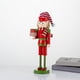 thumbnail image 2 of Marioneta De Cascanueces De Navidad Para Regalo De Decoración De Fiesta De Mesa Zulema cascanueces soldado, 2 of 8