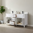 thumbnail image 7 of Miseno Mv797060-Nm Sevilla 60" Free Standing Double Basin Vanity Set - White, 7 of 7