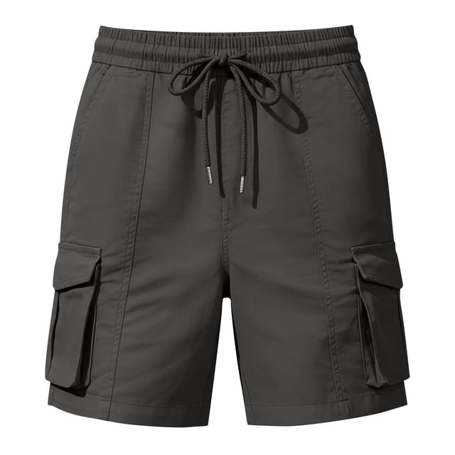 CHUMUD Cargo Shorts for Women Quick Dry High Waist Drawstring Work Shorts Multi Pockets