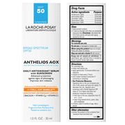 La Roche-Posay Anthelios AOX Daily Antioxidant Serum with SPF 50 Sunscreen, 1.0 fl oz