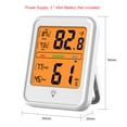 thumbnail image 3 of Digital Hygrometer Thermometer Indoor Temperature and Humidity Gauge Monitor Meter with LCD Display for Home, 3 of 8