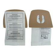 3 Royal Dirt Devil Canister Type F Allergy Vacuum Bags, Can Vac, Power Pak Vacuum Cleaners, 3200147001