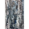 thumbnail image 1 of LR Resources REVOL81802BGR5376 Tapis Rectangulaire de Révolution Abstraite de Cascade Sereine, 1 of 1