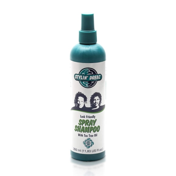 Stylin Dredz Spray Shampoo - Champú para rastas - Sin residuos con aceite de árbol de té - 350 ml individual