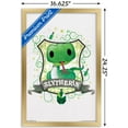 thumbnail image 3 of The Wizarding World: Harry Potter - Slytherin Charm Wall Poster, 14.725" x 22.375", Framed, 3 of 3