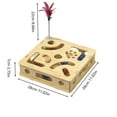 thumbnail image 3 of Dvkptbk Pet Box Interactive Digging Construction Scene with Indoor Pet Puzzle Game for Mental Stimulation and Exercise Includes Random Color Balls home decor, 3 of 6