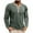 Army Green, variant on hoksml Men's Active Shirts Long Sleeved Tees Round Neck Half Button Color Blocked Pocket Casual Blouses Loose Moisture Wicking Workout T Shirts