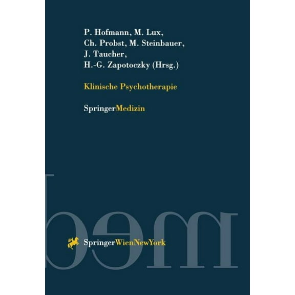 Klinische Psychotherapie, (Paperback)
