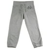 Nike Womens Club Graphic Cotton Athletic Running Pants Capri Grey