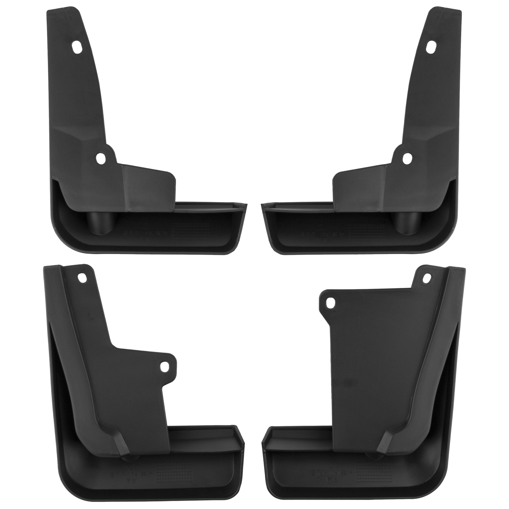 BOXI (Set of 4) Front and Rear Side Mud Flaps Splash Guards Mudflaps Fits for Toyota Camry L LE XLE Hybrid 2018 2019 2020 2021 2022 | NOT Fit Sport/SE/XSE/Hybrid SE Models