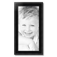 thumbnail image 2 of ArtToFrames 11" x 23" Matte Black with Beads Picture Frame, 11x23 inch Black Wood Poster Frame (WOM-4065), 2 of 8