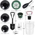 thumbnail image 5 of ASR Outdoor 20pc Complete Gold Panning Kit with Folding Sluice Box and 5 Gallon Bucket, 5 of 9