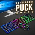 thumbnail image 2 of Quiet Blue Teclado Punk resistente al agua con 108 teclas redondas teclado luminoso teclado silencioso, 2 of 5