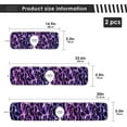 thumbnail image 4 of 2 Pack Faucet Mat Splash Guard for Kitchen Sink, Purple Lightning Thunder Bolt 14x5 Inch Super Absorbent Microfiber Sink Protector Mat, Kitchen Sink Mat Machine Washable Kitchen Sink Accessories, 4 of 7