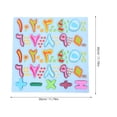 thumbnail image 2 of WEUVEB Arabic Numbers Puzzle For Early Education With Assorted Color For Home Teaching 1Pack, 2 of 8