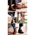 thumbnail image 2 of iMongol 4 Pairs Mercerized Merino Wool Women Woman Men Man Thin Breathable Dress Casual Socks(4 Pairs, mix Black/Green/Yellow/Red, US 5-10), 2 of 8