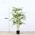 thumbnail image 3 of Artificial Bamboo Tree Artificial Trees In Pot With Lifelike Trunk And Silk Leaves Faux Bamboo Tree Plants For Home Decor Indoor Outdoor, 3 of 7