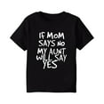 thumbnail image 2 of Oksale Shirts for Girls 7-8 Cute Funny Graphic Tees Kids Boys Girls Soft Crew Neck Tops Girls Clothes Short Sleeve T Shirts, 2 of 4