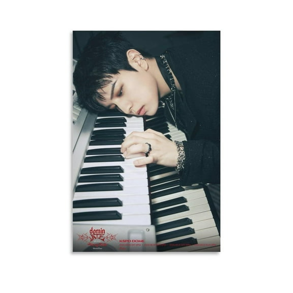 Seungmin STRAY KIDS World Tour DominATE SEOUL MUSIC HANDSOME Posters Aesthetics Home Office Wall Decor And Creative Painting Decoration