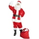 thumbnail image 4 of Nuevo disfraz de Papá Noel de talla grande, disfraz de cosplay de rol para fiesta navideña, conjunto clásico personalizado de lujo. (Venta directa de fábrica), 4 of 5