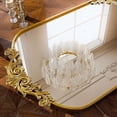 thumbnail image 3 of Lumora 26"x40" Arched Vintage Mirror Decorative Bathroom Wall Mirror,Gold, 3 of 5