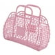 thumbnail image 5 of Cesta de carrito de ducha mayimx Organizador de carrito de ducha con asa Rosa, 5 of 9