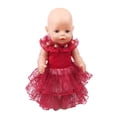 thumbnail image 2 of A-Waroom 1Pcs 18 inch Dolls Dress Wedding Dress Party Dress Costume for 18 inch Doll, 2 of 3