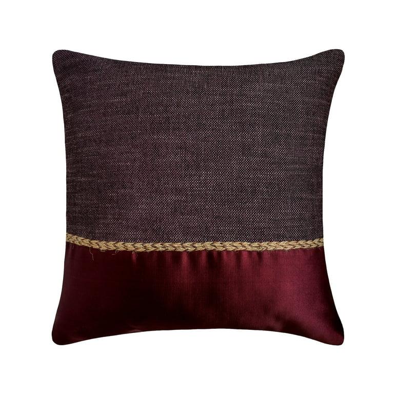 Wine colored 2024 decorative pillows