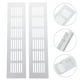 thumbnail image 5 of WORGEOUS 2pcs vestuario ventilación de aire de aluminio cubierta de ventilación de ventilación accesorio, 5 of 8