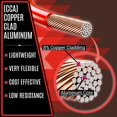 thumbnail image 2 of Cable BABOOM BABOOM calibre 22, paquete de 6 rollos, 180 m, CCA, 12 V, 2 of 8