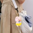 thumbnail image 3 of Piggy Keychain Cute Plush Pacifier Pig Hanging Ornament for Girls Soft Stuffed Animal Doll Key Ring Pendant Perfect Backpack Accessory And Gift, 3 of 6