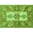 thumbnail image 1 of Ahgly Company Indoor Rectangle Abstract Green Modern Area Rugs, 8' x 10', 1 of 4