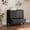 Black, variant on Hanyu 4 Drawers Dresser for Bedroom, 44.45" H Metal Dressers & Chests of Drawers Curved Corner Design, Storage Organizer Drawer Chest with Large Capacity for Living Room, Entryway, Hallway, Black