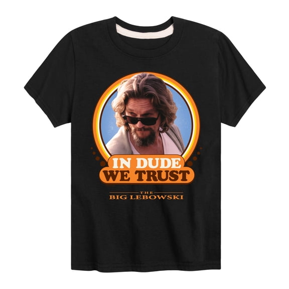 The Big Lebowski - In Dude We Trust - Toddler & Youth Short Sleeve T-Shirt
